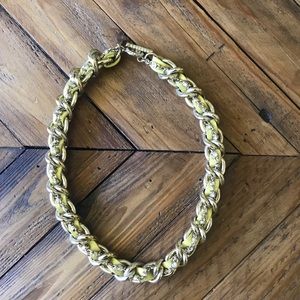 Yellow and Gold Ann Taylor Necklace